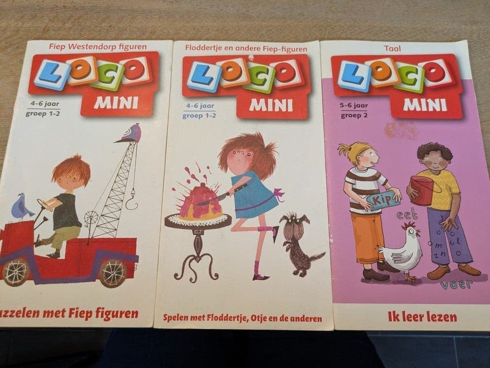 Loco Mini boekjes: Fiep Westendorp, Floddertje, groep 1-2, Ophalen of Verzenden, Gebruikt, Puzzelen