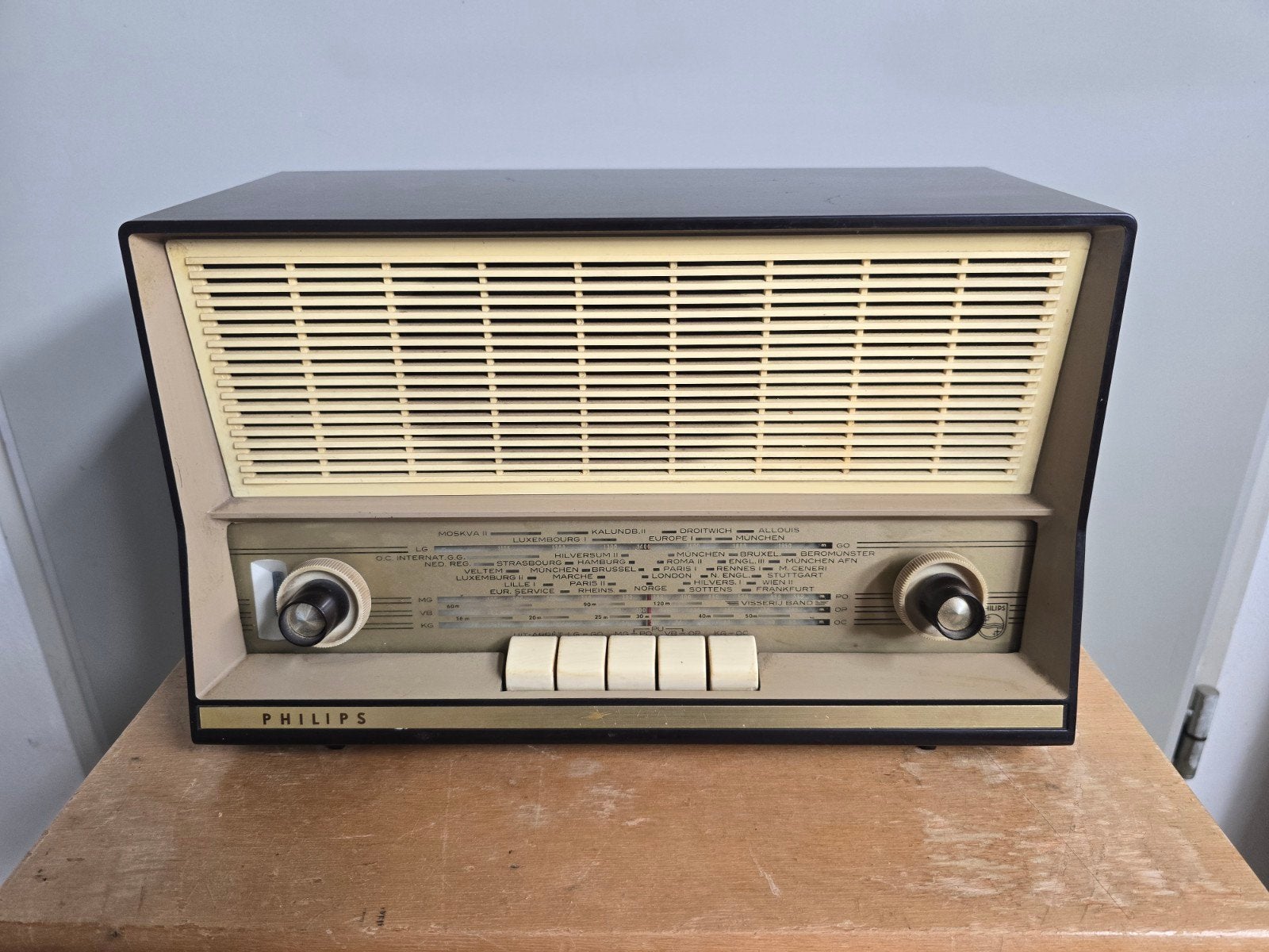 Philips B3X91A buizenradio, Ophalen of Verzenden