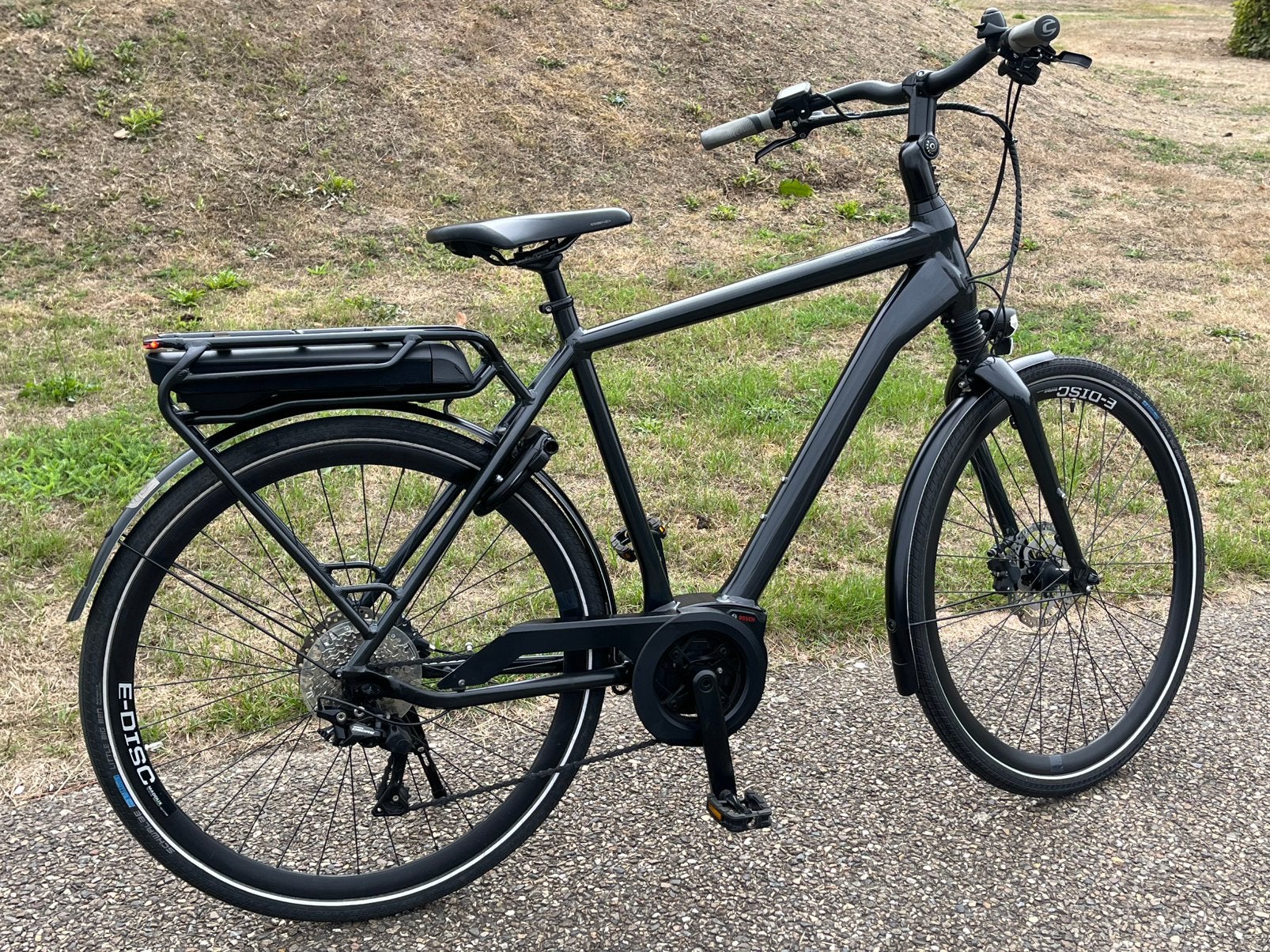 Prachtige E-bike Cannondale Bosch Performance, Zo goed als nieuw, 50 km per accu of meer, 55 tot 59 cm, Ophalen