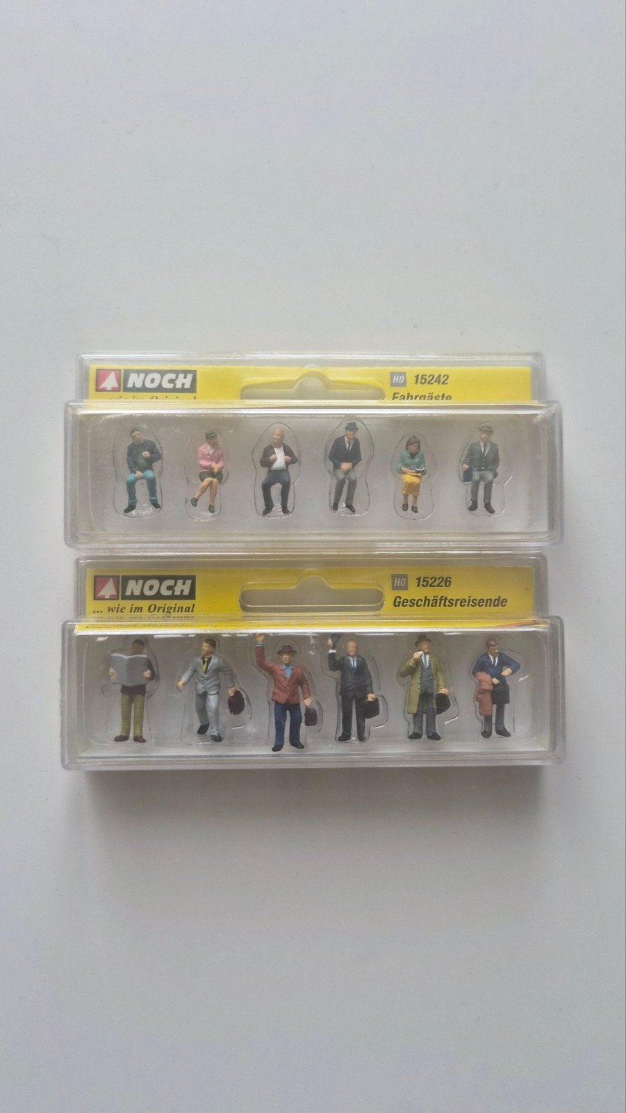NOCH H0 Figurensets: Reizigers en Zakenreizigers (Nieuw), Ophalen of Verzenden, Nieuw, Figuur of Figuren
