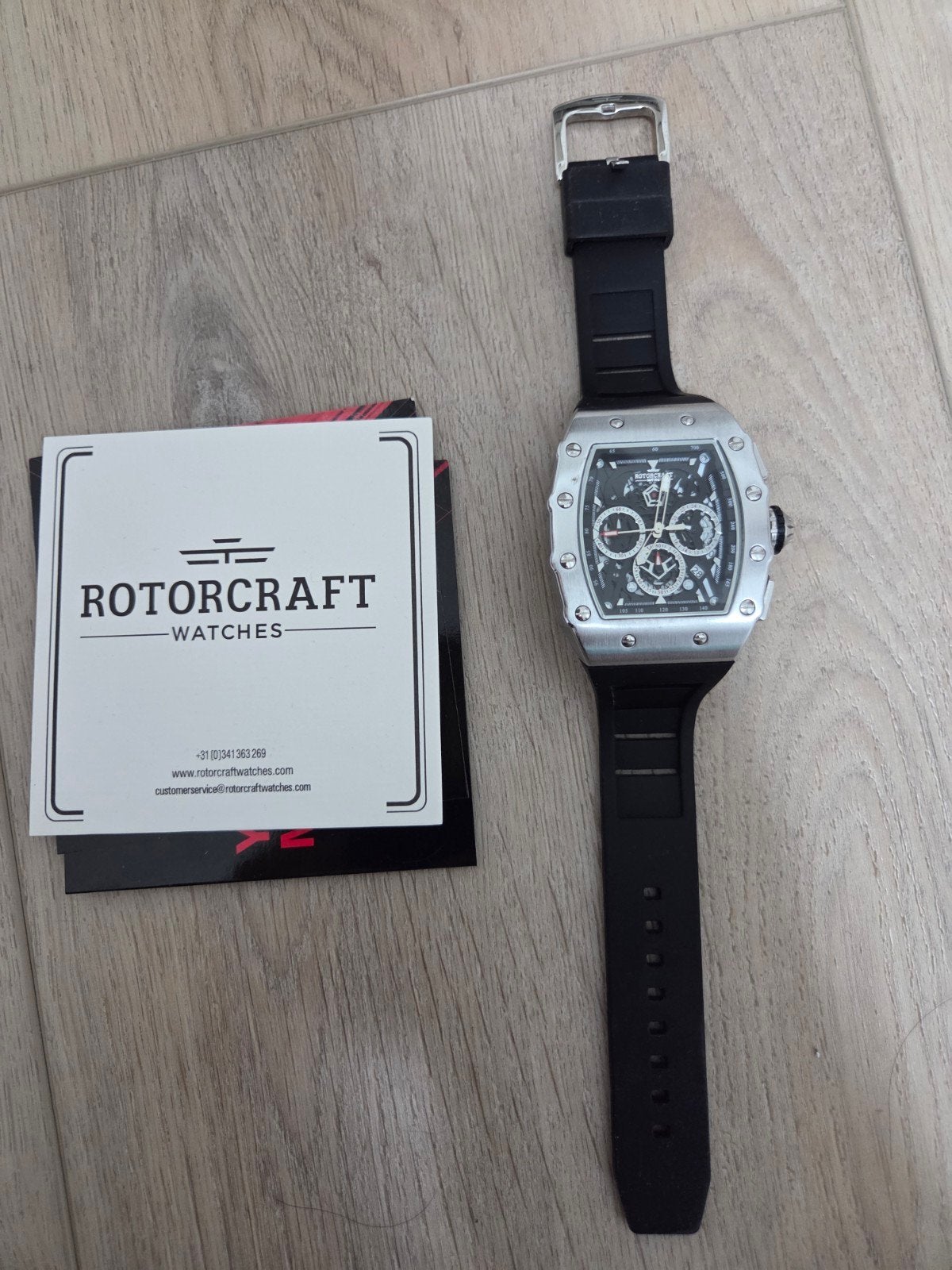 Rotorcraft Commander Horloge - nieuw, Overige merken, Staal, Polshorloge, Nieuw
