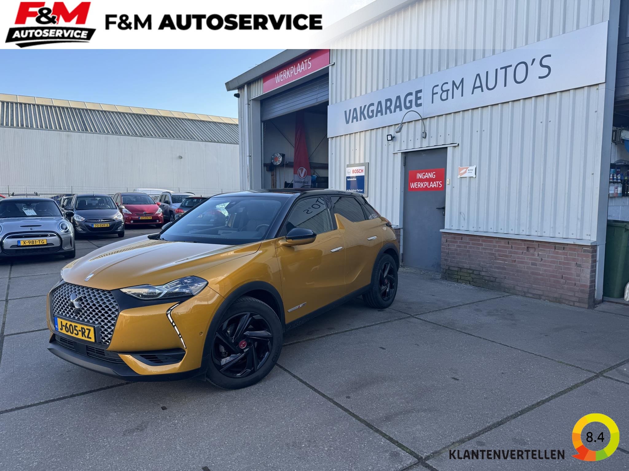DS 3 Crossback E-Tense Performance Line+ 50 kWh Clima, cruis, 136 pk, Gebruikt, Alcantara, 1498 kg