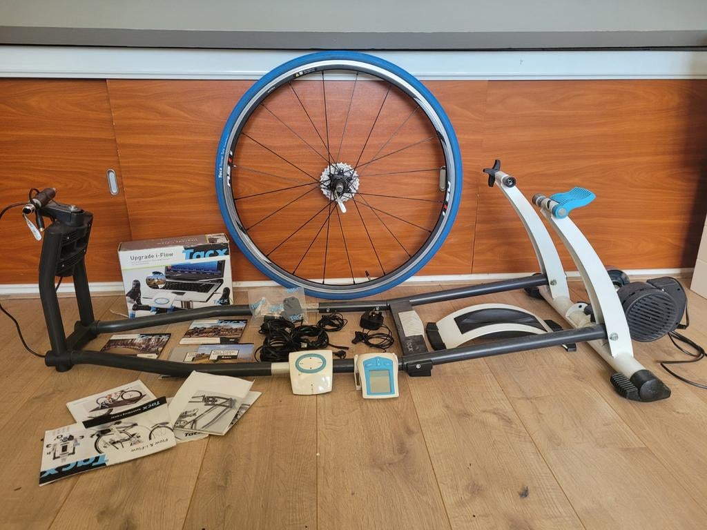 Tacx i-Flow fietstrainer compleet met software, Sport en Fitness, Wielrennen, Ophalen of Verzenden