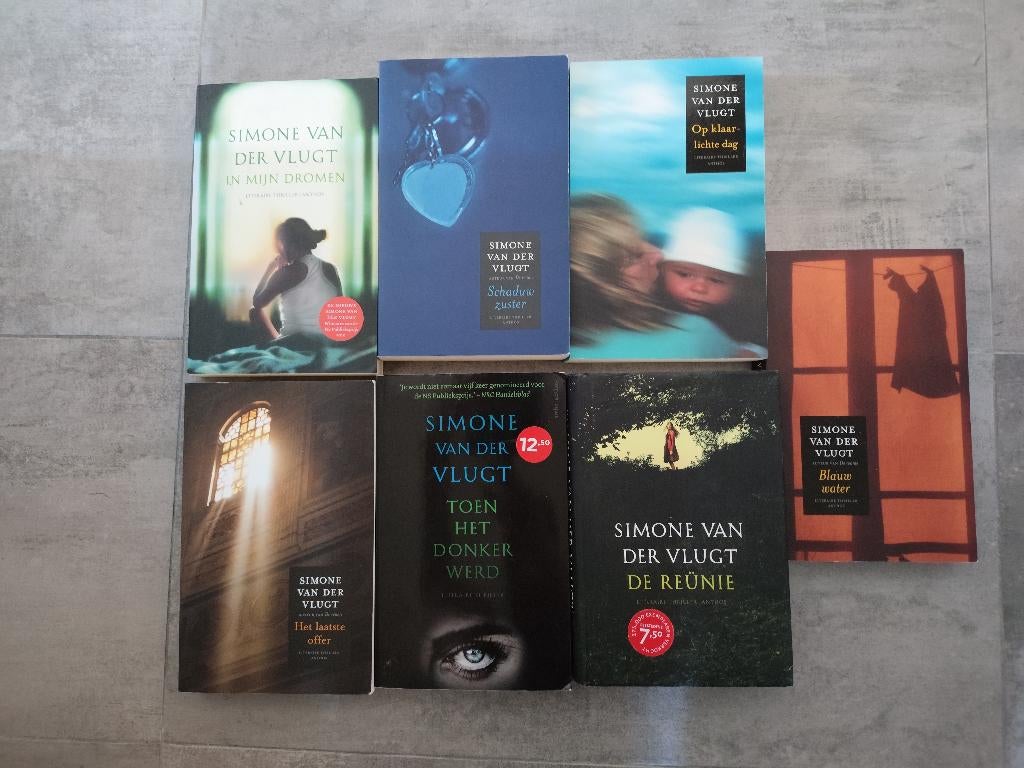 Simone van der Vlugt boeken. 3 euro per stuk, Ophalen of Verzenden, Zo goed als nieuw, Simone van der Vlugt