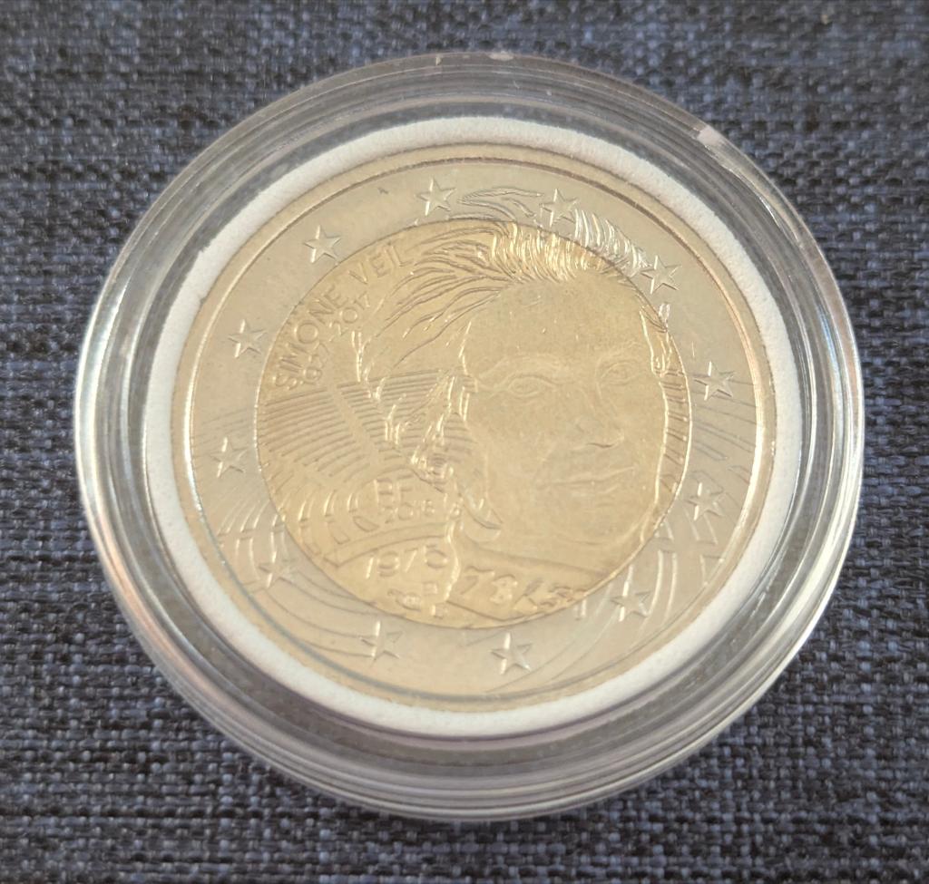 2 euros France 2018 – Simone Veil commémorative SPL, Postzegels en Munten, Munten | Europa | Euromunten, Verzenden, Frankrijk