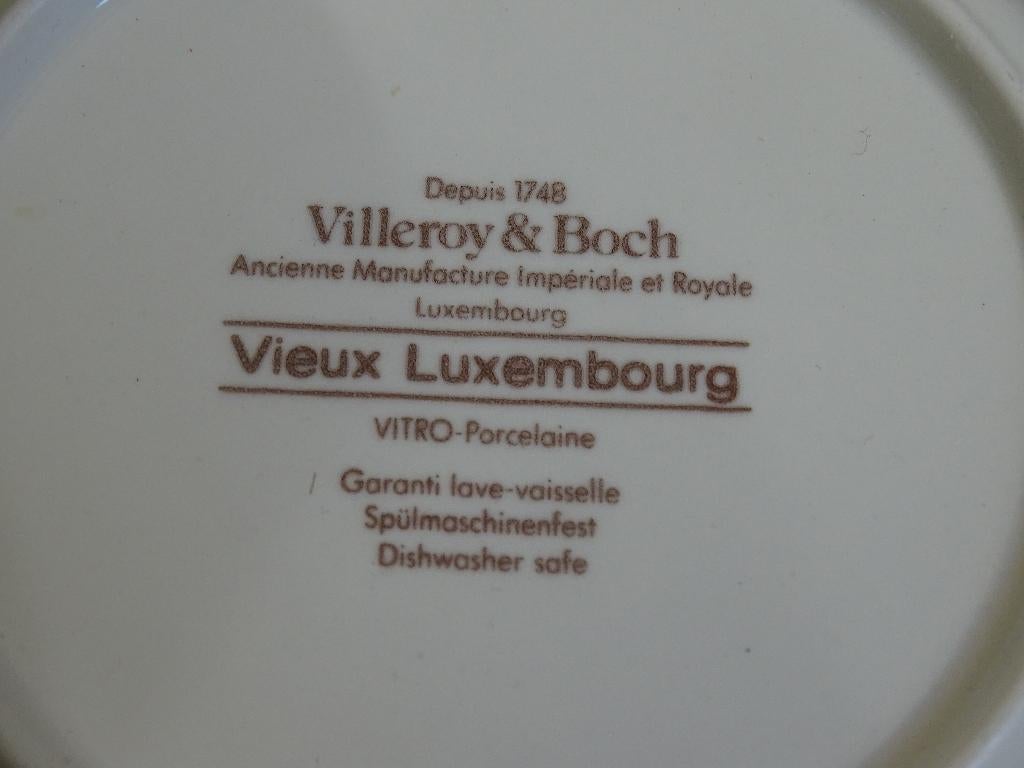 Kop-en-schotels, Villeroy & Boch VIEUX LUXEMBOURG, als nieuw, Ophalen of Verzenden