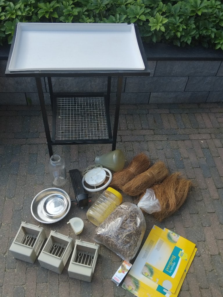 Voliere spullen, Dieren en Toebehoren, Ophalen of Verzenden, Gebruikt, Kooi-accessoires