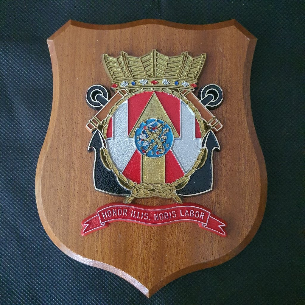Wapenschildje DEBKM, Verzenden, Marine, Nederland, Embleem of Badge