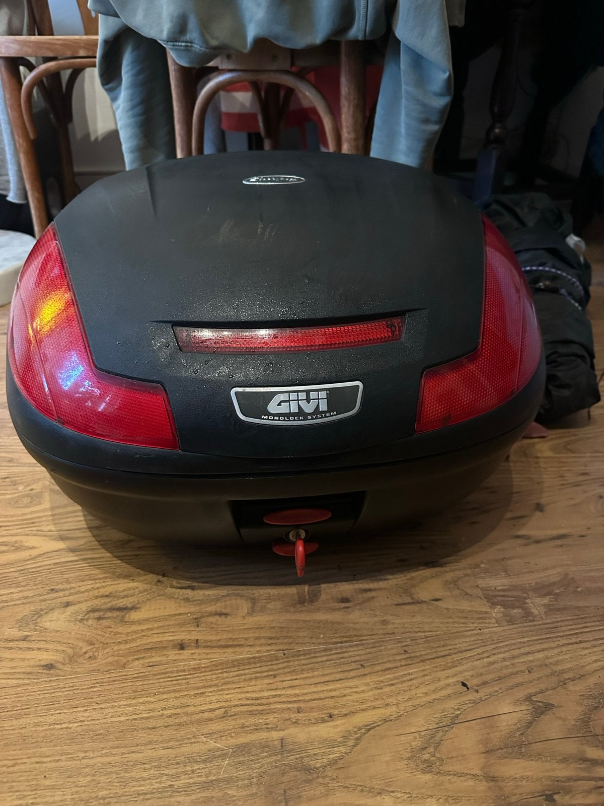 GIVI Monolock Systeem Topkoffer met Sleutel, Ophalen, Gebruikt