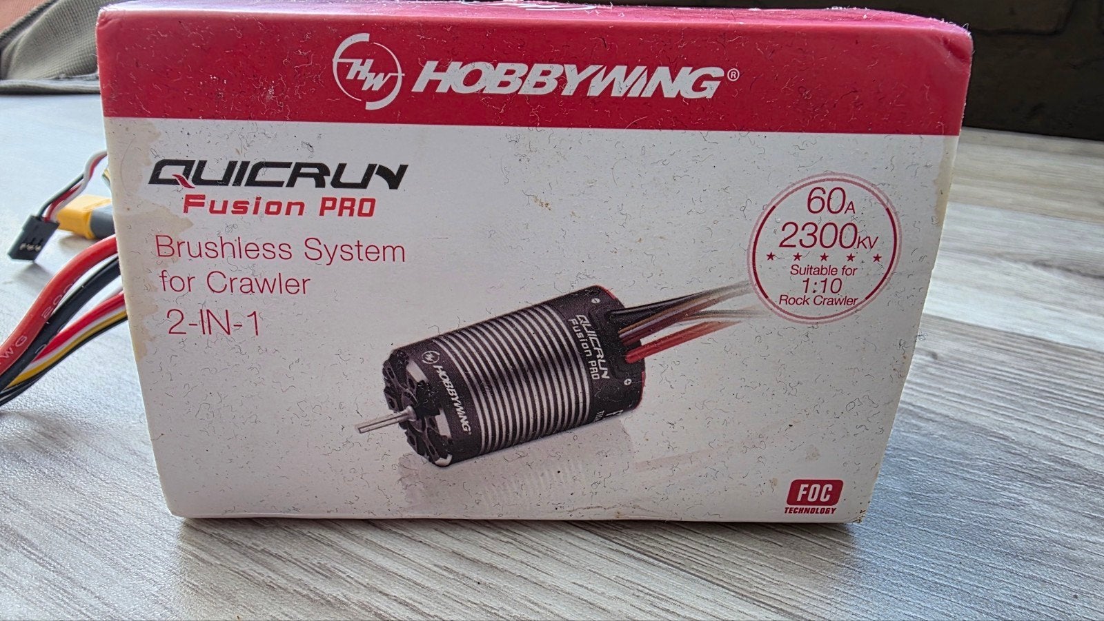 Het product op de afbeelding is het Hobbywing Quicrun Fusion, Ophalen of Verzenden