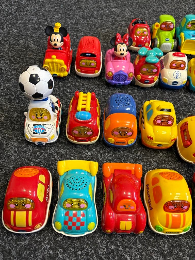 Grote collectie VTech Toet Toet Auto's (28stuks), Ophalen of Verzenden, Gebruikt
