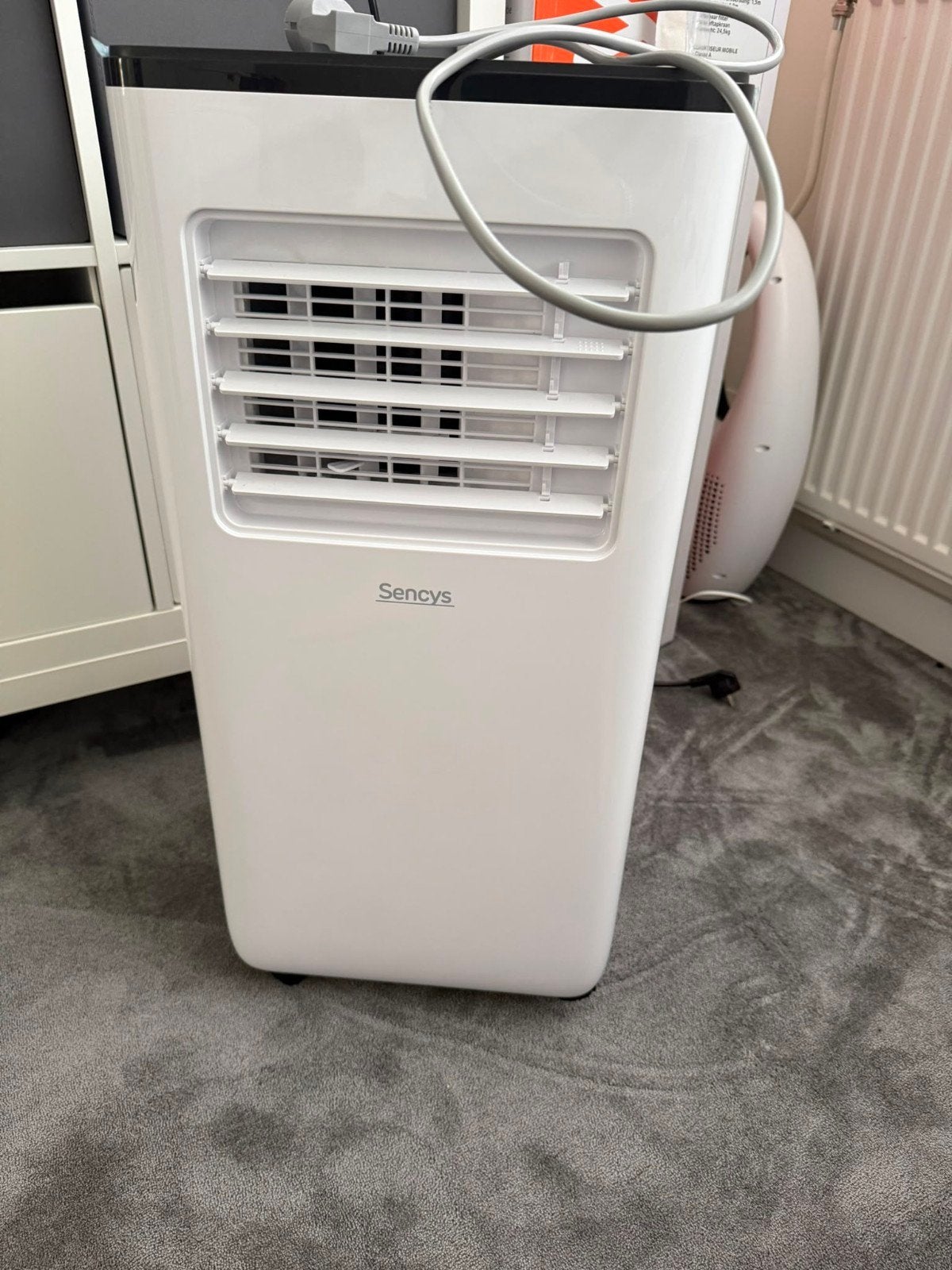 Mobiele airco te koop! Slechts 1 maand oud, Ophalen, 3 snelheden of meer, Zo goed als nieuw, Mobiele airco