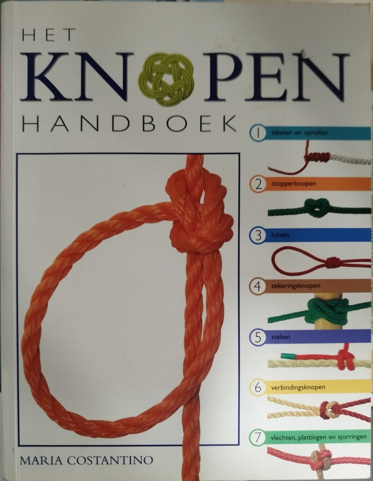 Het Knopen Handboek - Maria Costantino, Ophalen of Verzenden, Nieuw, Minder dan 15 m²