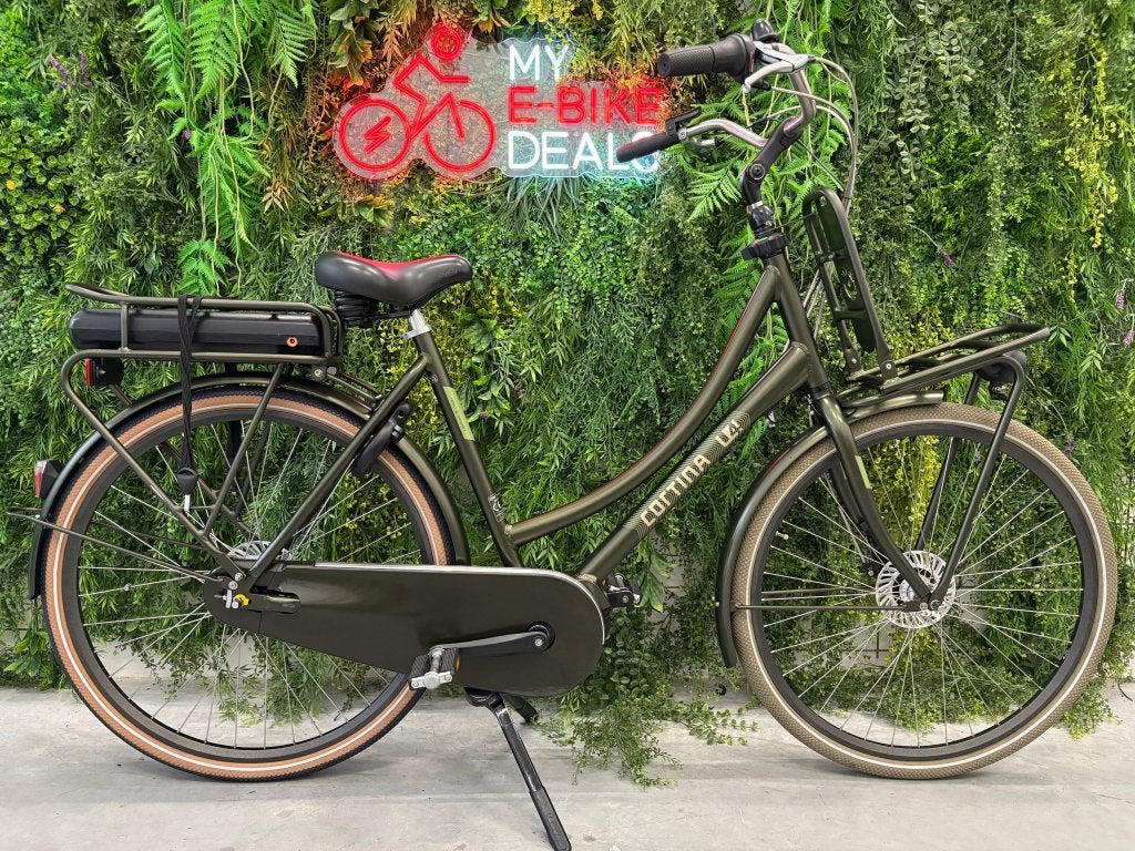 Cortina E-U4 Transportfiets | 450Wh | Slechts 5800km | 57cm, Niet ingevuld, Niet ingevuld, Ophalen of Verzenden, Zo goed als nieuw