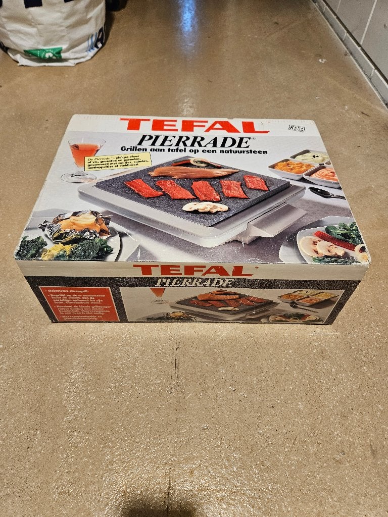 Tefal Pierrade Elektrische Steengrill / Gourmetset, Ophalen, Zo goed als nieuw, 8 personen of meer