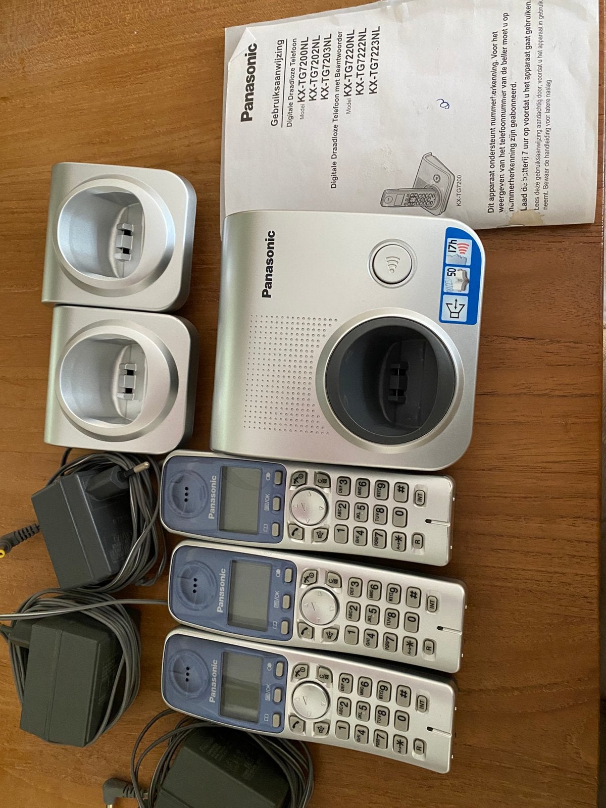 Panasonic draadloze telefoon, Ophalen, Zo goed als nieuw