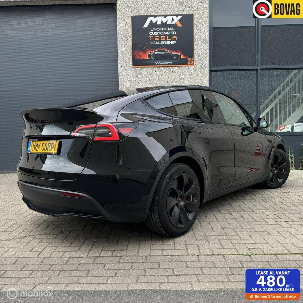 Tesla Model Y Long Range AWD + MMX PACK + IAP, Auto's, Tesla, Automaat, 389 pk, Gebruikt, Zwart