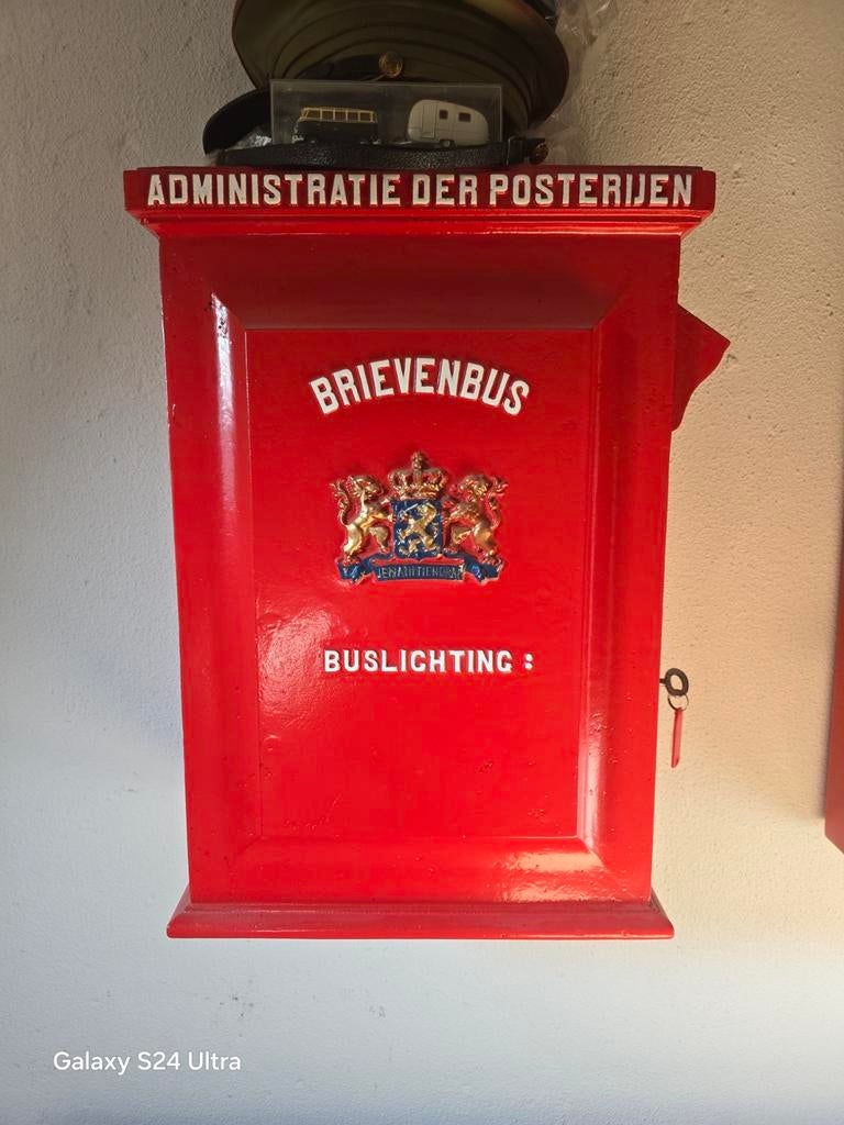 Schitterende originele PTT Posterijen brievenbus, Ophalen, Gebruikt