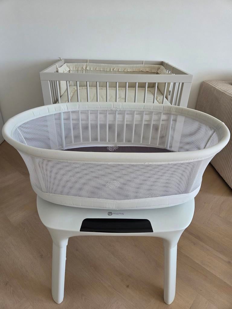 4Moms MamaRoo Sleep elektrische schommelwieg White, Kinderen en Baby's, Babywiegjes en Ledikanten, Ophalen, Zo goed als nieuw