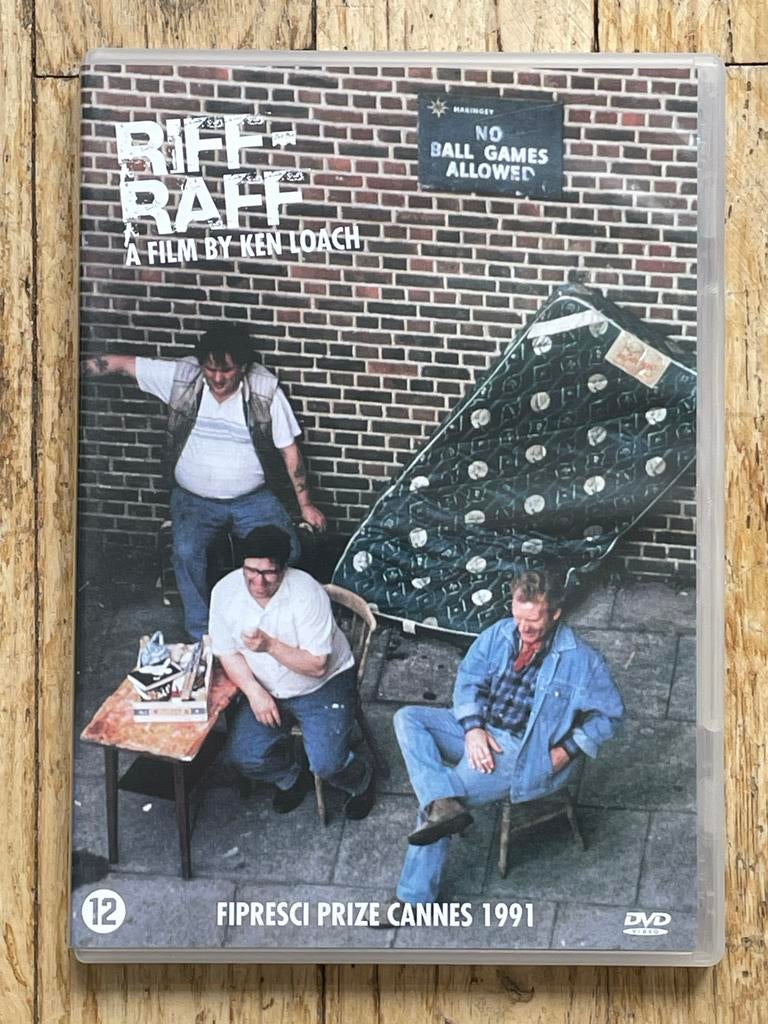 Riff-Raff DVD - Ken Loach - FIPRESCI Prize Cannes 1991, Vanaf 12 jaar, Ophalen of Verzenden, Gebruikt, Drama