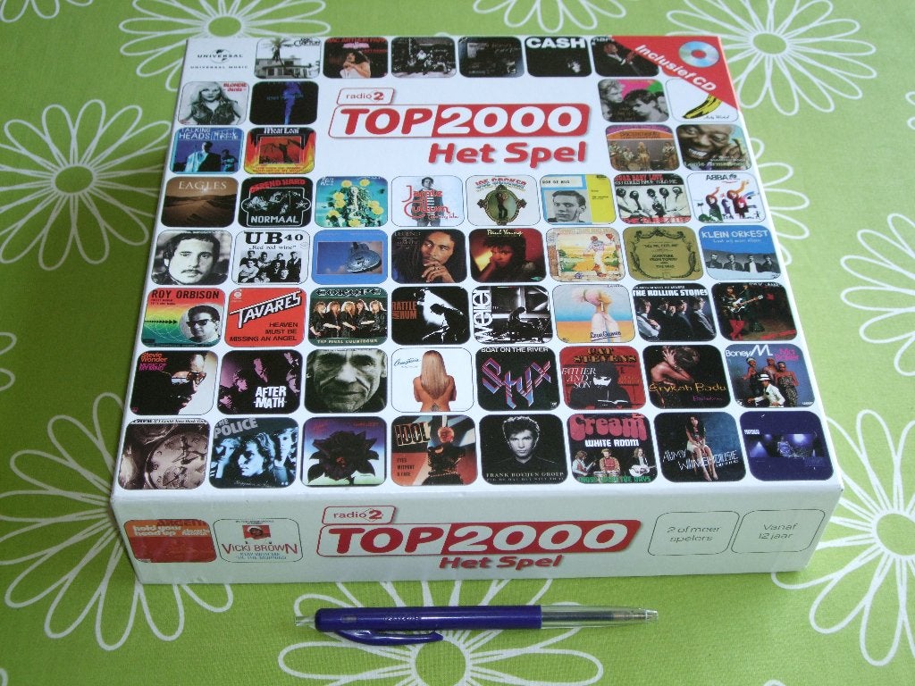 Top 2000 - Het bordspel - Radio 2, Vijf spelers of meer, Ophalen of Verzenden, Zo goed als nieuw