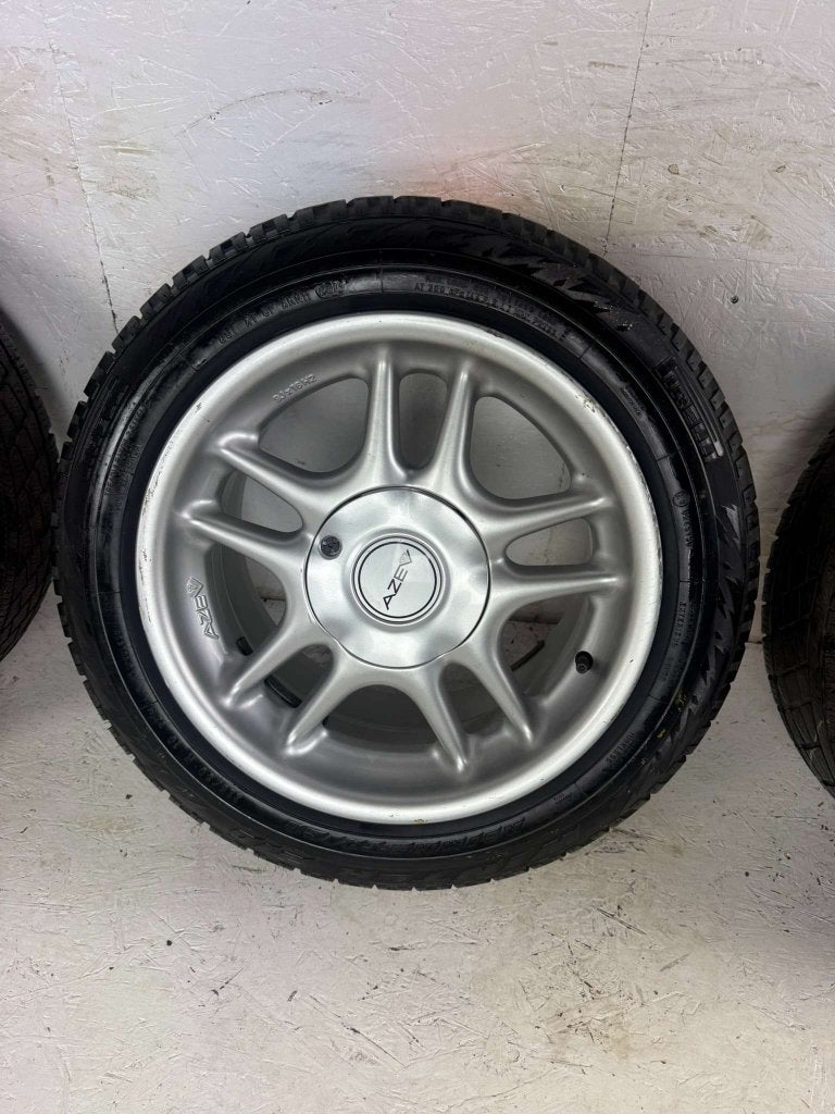 Originele Porsche 944 993 911 16" 5x130 winterset breedset, Auto-onderdelen, Banden en Velgen, Niet ingevuld, Gebruikt, 16 inch