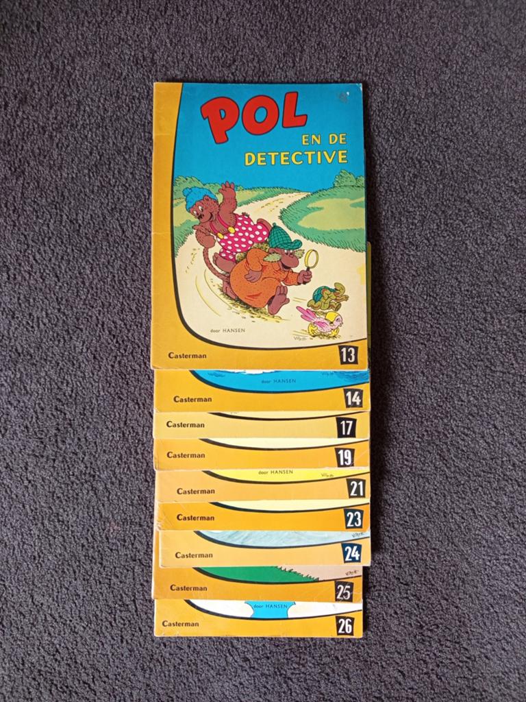 Pol boekjes, Meerdere stripboeken, Ophalen of Verzenden, Gelezen, Casterman