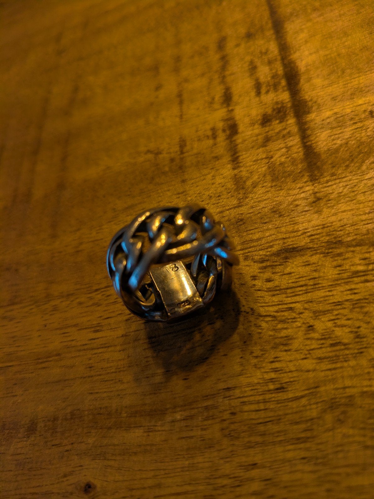 Buddha to Buddha ring maat 18, 18 tot 19, Gebruikt, Ophalen of Verzenden, Dame of Heer