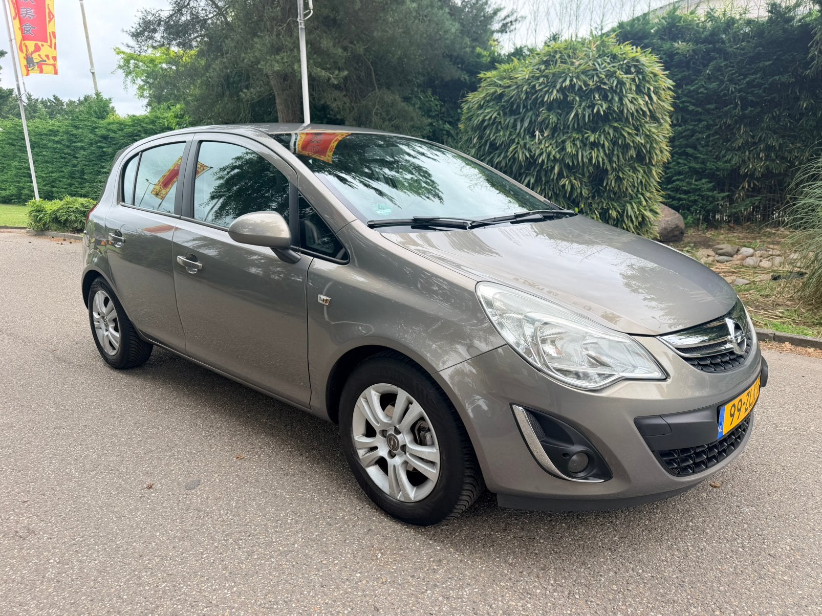 Opel Corsa 1.3 Cdti 95pk 5D Airco UNIEK 118123 km NAP, Voorwielaandrijving, Zwart, Bruin, Bedrijf