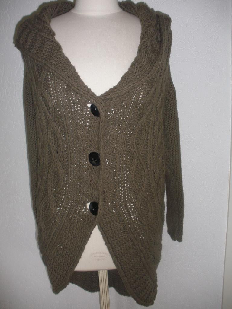 VILA vest taupe bruin maat M, Maat 38/40 (M), Bruin, Vila, Ophalen of Verzenden