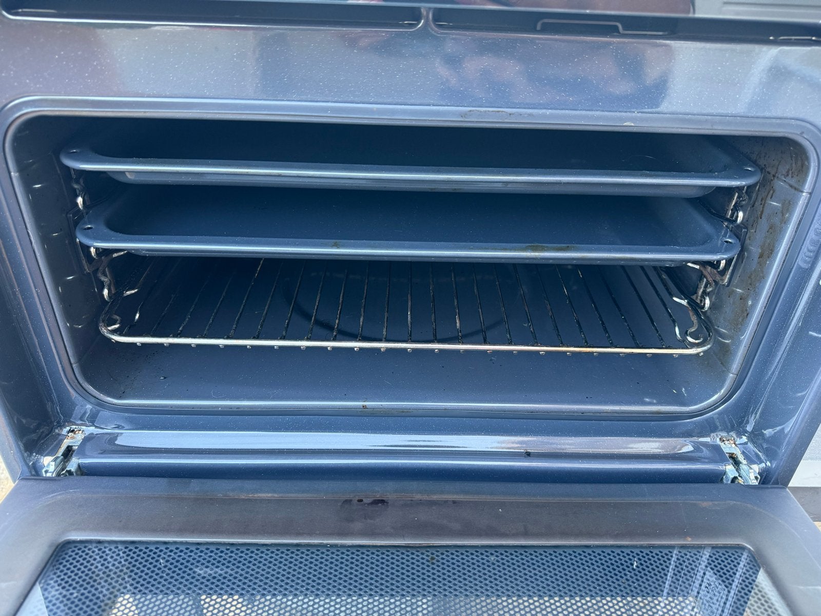AEG Inbouw Heteluchtoven - met rooster en bakplaten, Ophalen, Gebruikt, Heteluchtoven, Inbouw