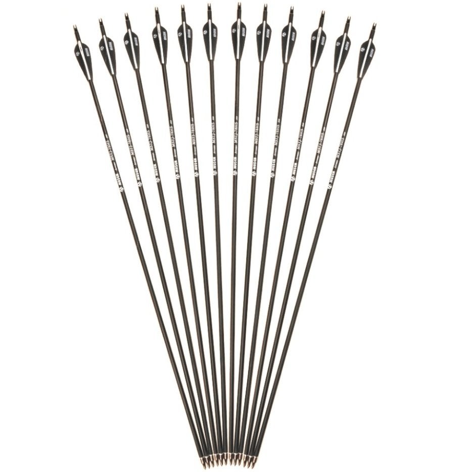 Carbon Pijlen Set / Pijl En Boog Compound Handboog Schieten, Sport en Fitness, Handboogschieten, Verzenden, Nieuw, Pijlen