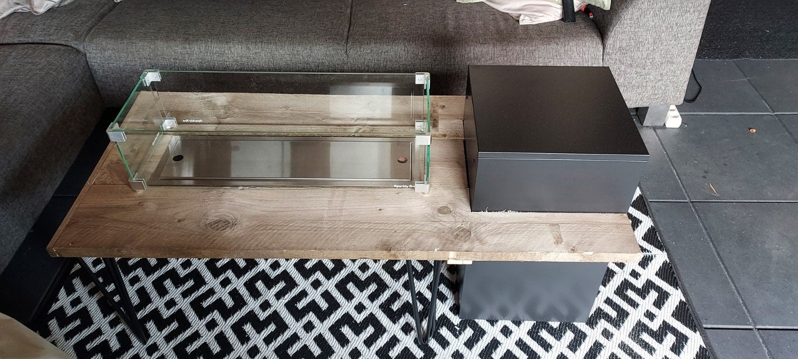 vuurtafel nieuw, Ophalen, Nieuw