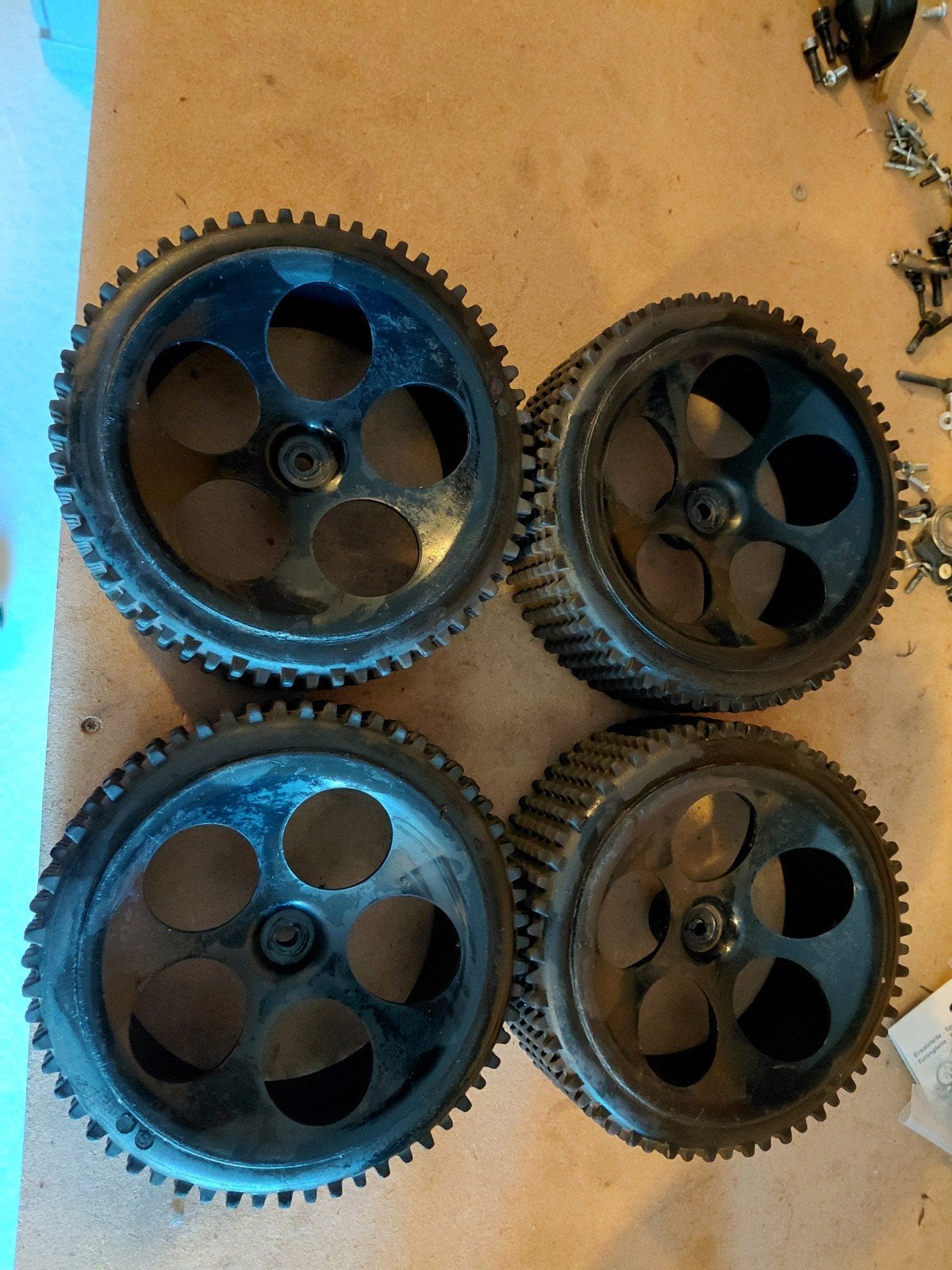 Fg Marder/monstertruck wielen., Ophalen of Verzenden, Zo goed als nieuw, Auto