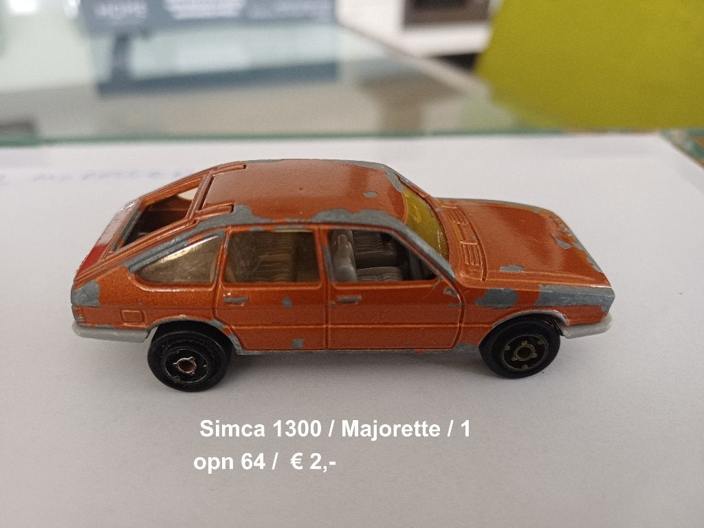 Simca modelauto, Ophalen of Verzenden, Gebruikt, Auto