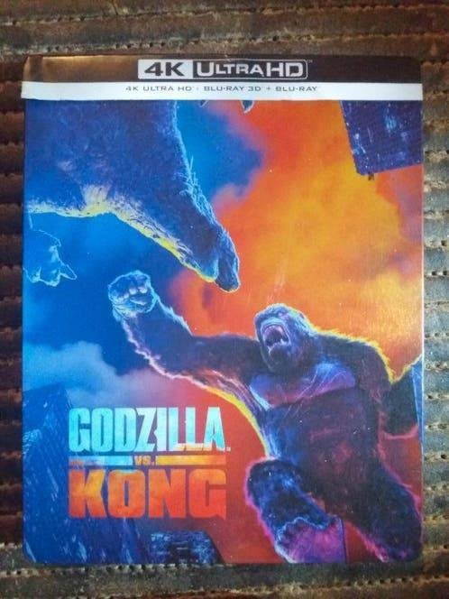 Godzilla vs. Kong 4K + Blu-ray (SteelBook), Spaans, Film, 4K Ultra HD Blu-ray, Ophalen of Verzenden