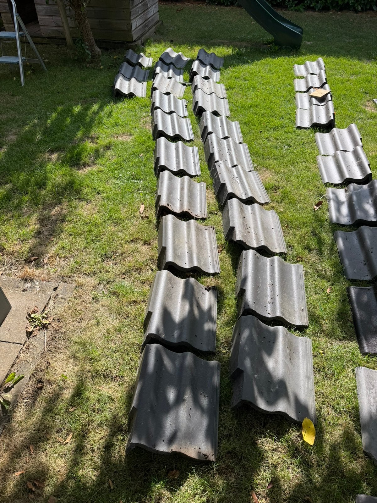 Dakpannen, Ophalen, Steen of Klei, Zo goed als nieuw, 15 m² of meer