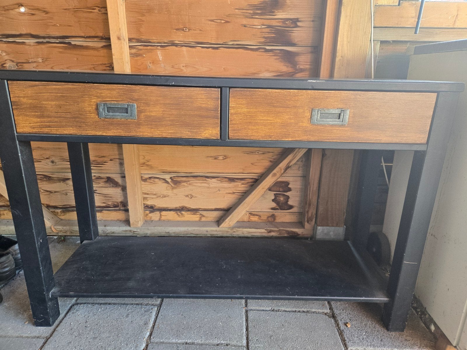 sidetable, Ophalen, Gebruikt, 100 tot 150 cm, 25 tot 50 cm