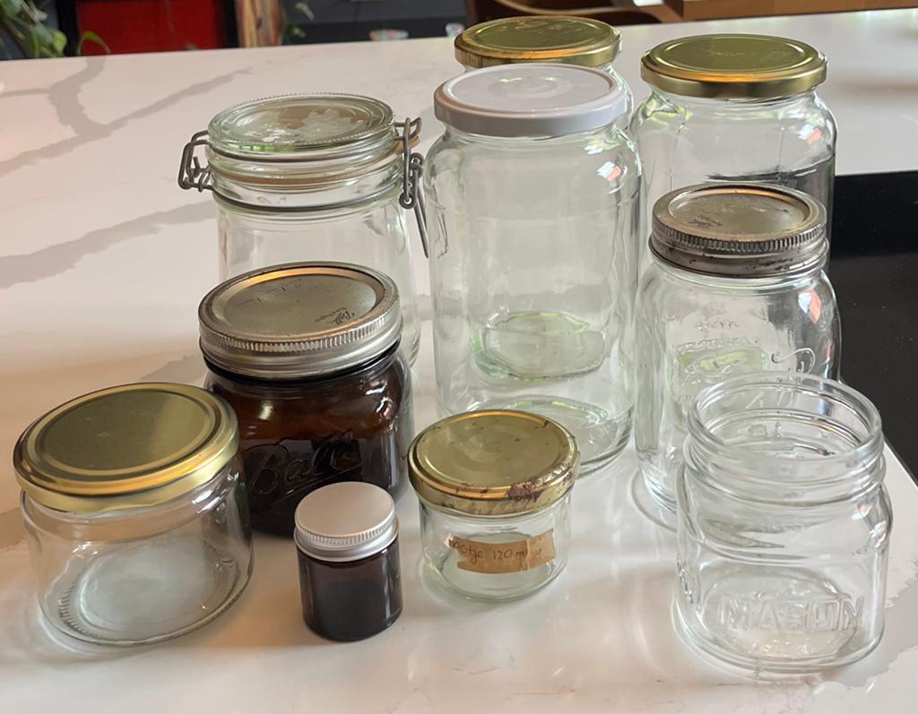 Glazen (weck)potten, Overige typen, Ophalen, Gebruikt, Glas