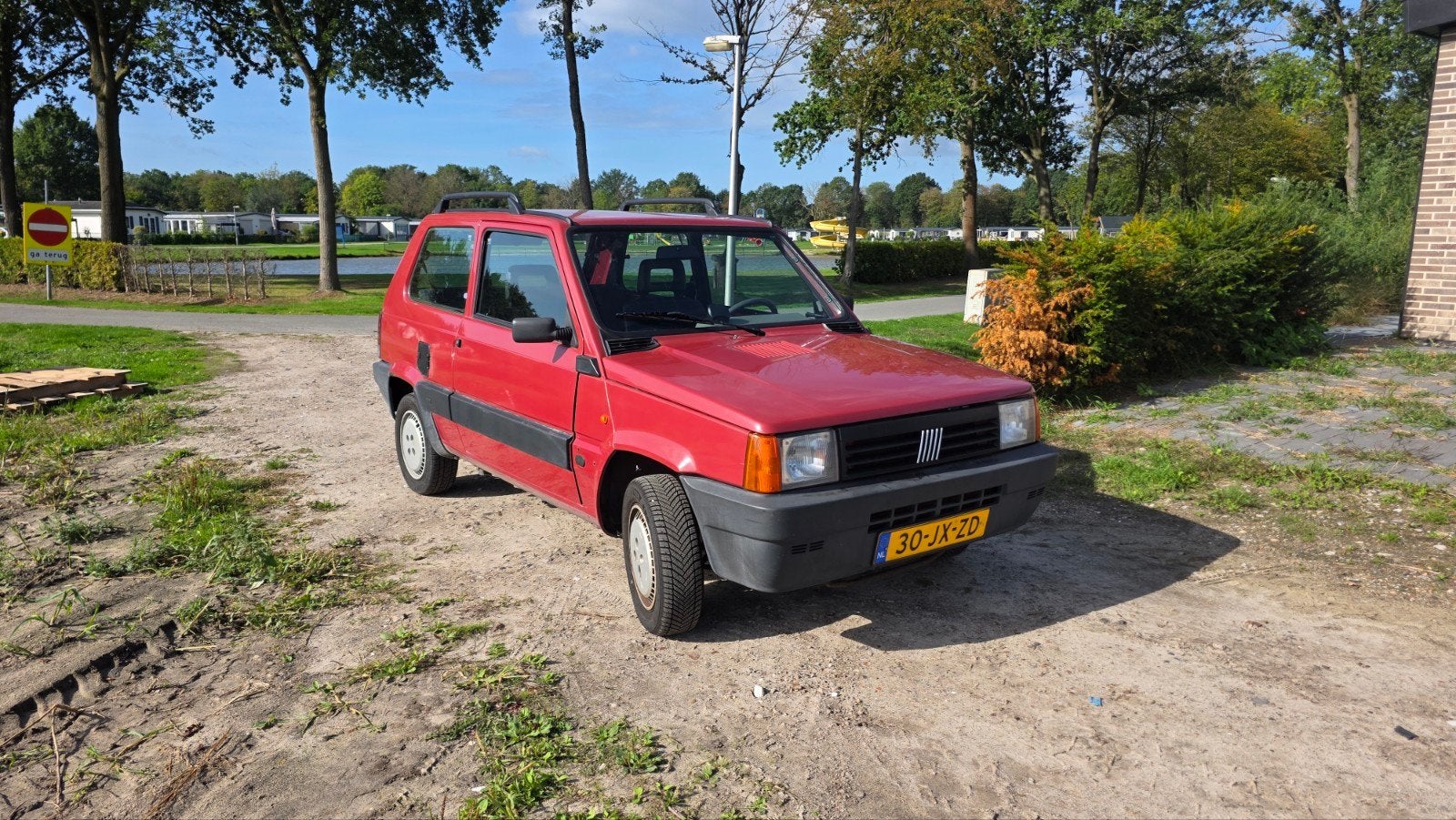 Fiat Panda 1.1 2002 Rood, Voorwielaandrijving, 54 pk, Origineel Nederlands, Handgeschakeld