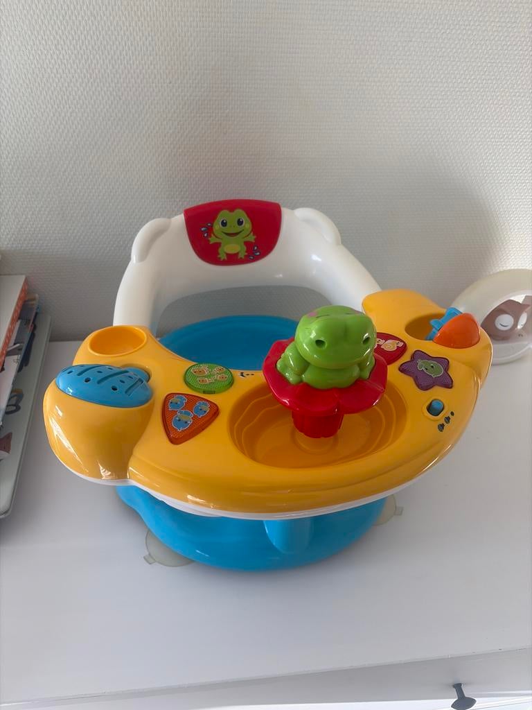 VTech Blub Blub Bad Waterpret Badstoel - Interactief, Kinderen en Baby's, Speelgoed | Babyspeelgoed, Gebruikt, Overige typen, Met licht