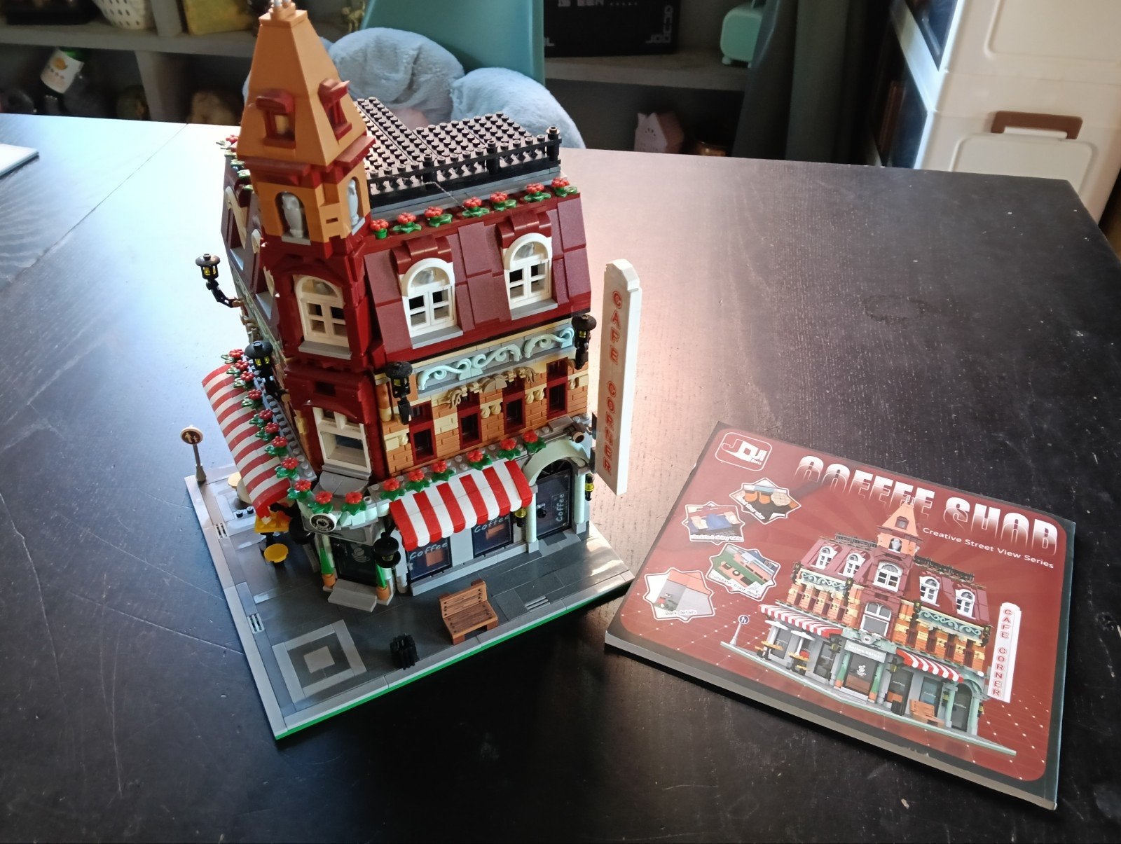 Coffeeshop Micro Bouwblokken 1950 stuks met Licht, Ophalen of Verzenden, Zo goed als nieuw