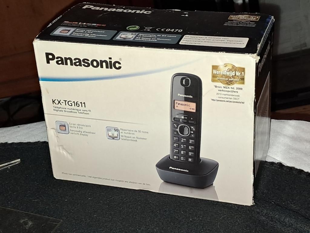 Panasonic KX-TG1611 Digitale Draadloze Telefoon, Ophalen of Verzenden