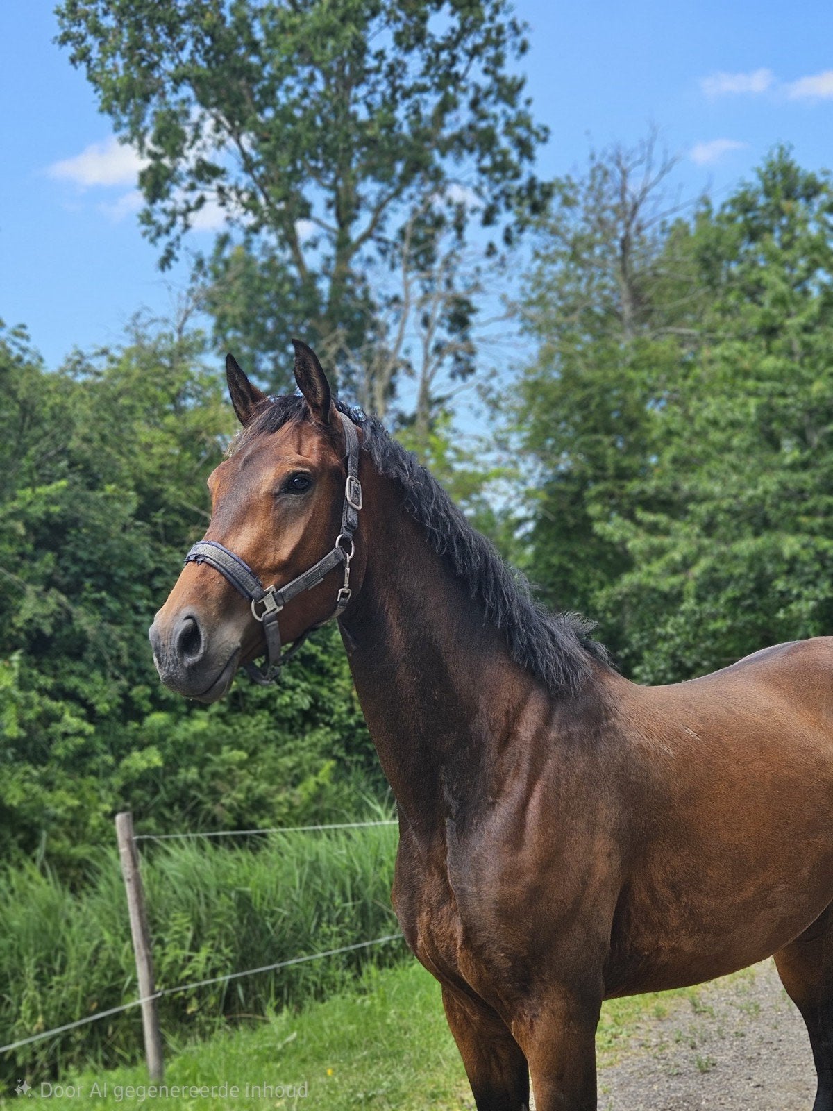 Luxe 4 jarige merrie, Merrie, Onbeleerd, Dressuurpaard, 3 tot 6 jaar