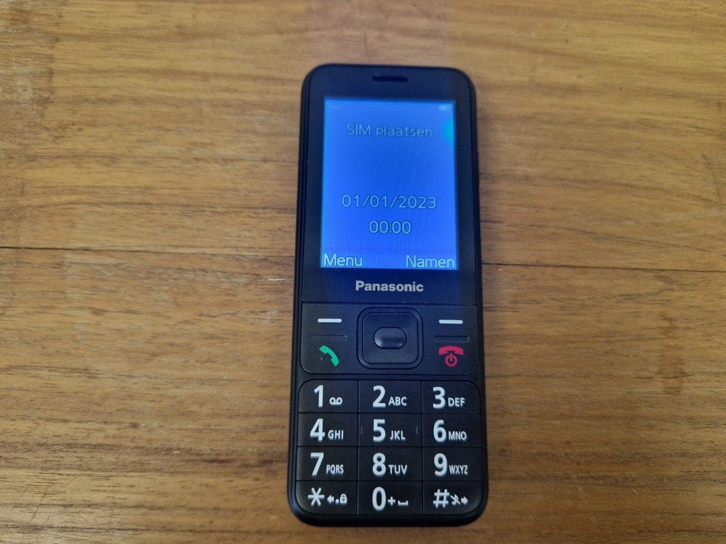 zgan nieuwstaat panasonic telefoon, Telecommunicatie, Ophalen of Verzenden, Zo goed als nieuw, 6 megapixel of meer