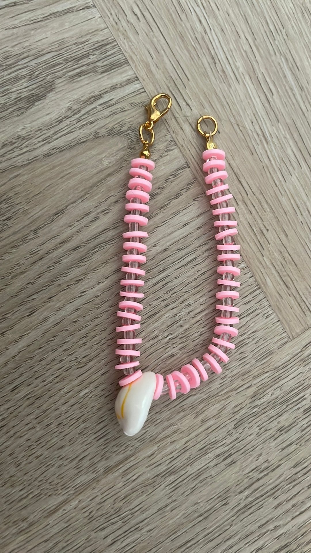 Zelf ge maakte armbandjes, Ophalen of Verzenden, Zo goed als nieuw, Overige kleuren, Armband