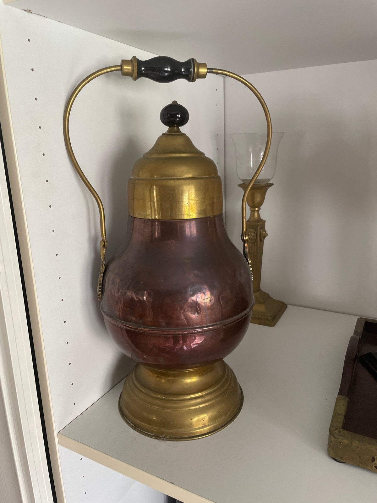 Antieke Koperen Doofpot, Antiek en Kunst, Antiek | Koper en Brons, Ophalen of Verzenden, Koper