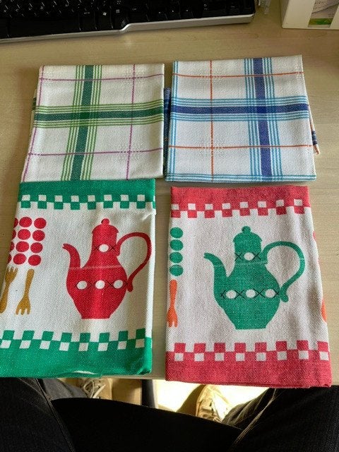 Theedoeken, Ophalen of Verzenden, Zo goed als nieuw, Theedoek of Handdoek