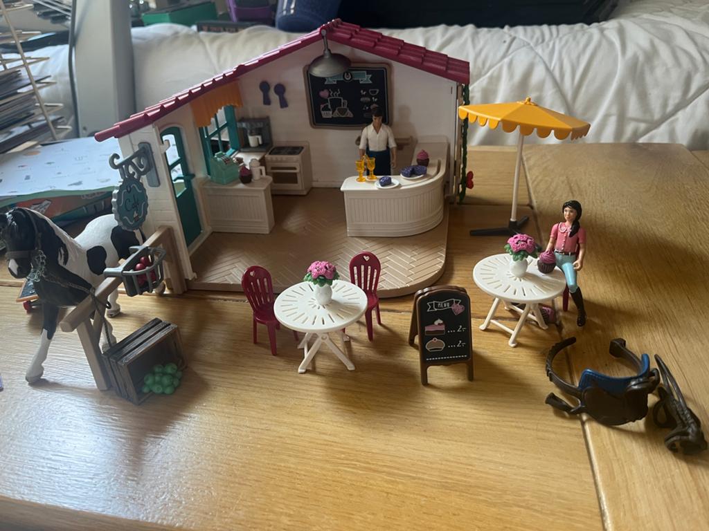 Schleich cafe, Ophalen, Zo goed als nieuw