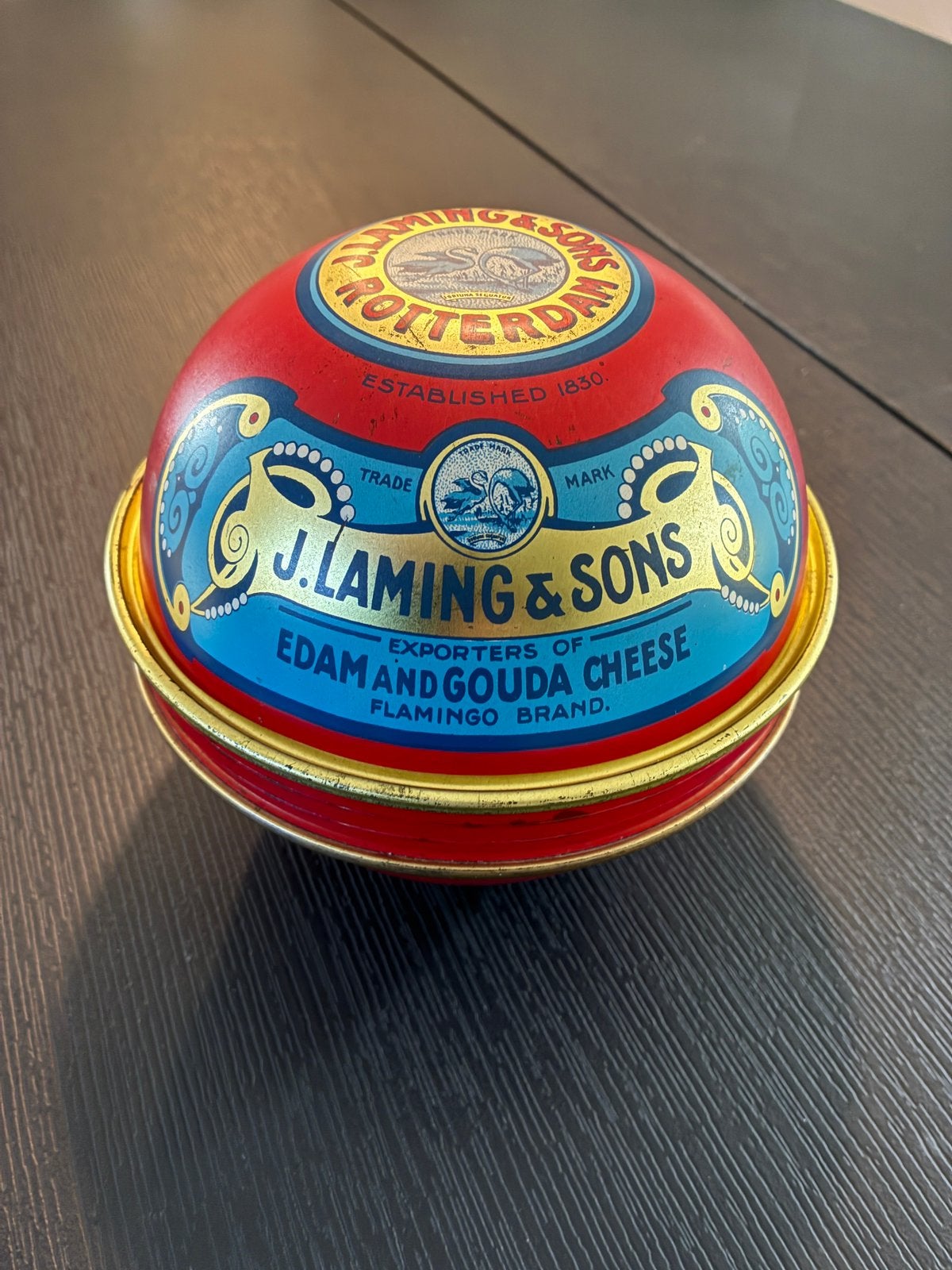 Prachtig blik J.Lamings&Sons Rotterdam kaas, Ophalen, Zo goed als nieuw, Overige